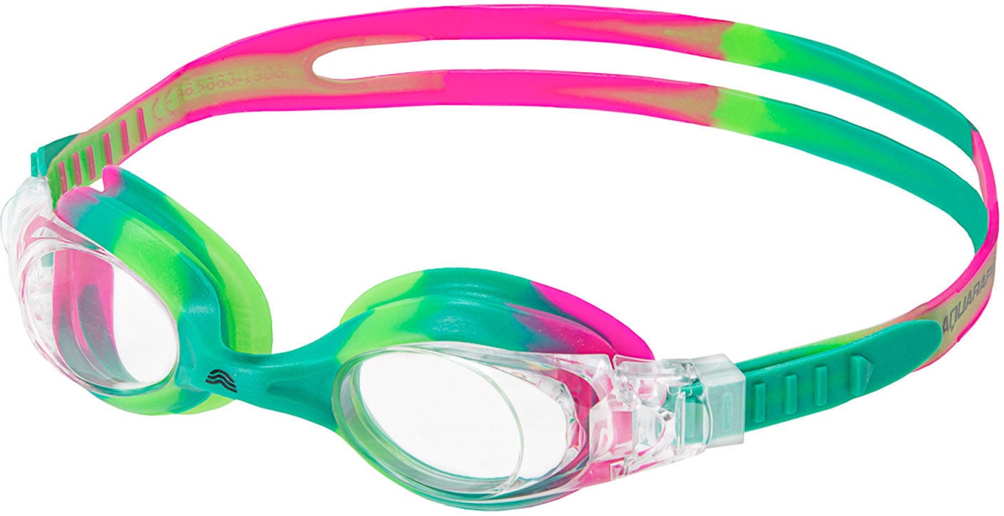 Aquarapid Mako Schwimmbrille, Pink/Green von Aquarapid