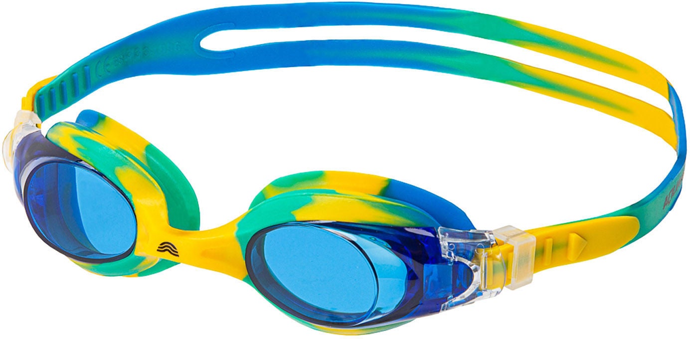 Aquarapid Mako Schwimmbrille, Royal/Yellow von Aquarapid