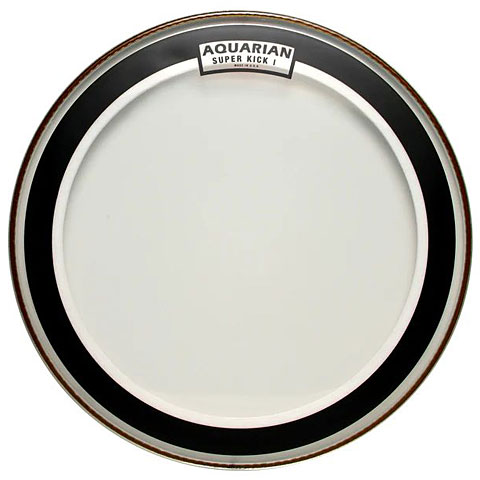 Aquarian Super Kick 1 SKI22 22" Clear Bass Drum Head Bass-Drum-Fell von Aquarian