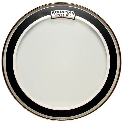 Aquarian Super Kick 1 SKI24 24" Clear Bass Drum Head Bass-Drum-Fell von Aquarian