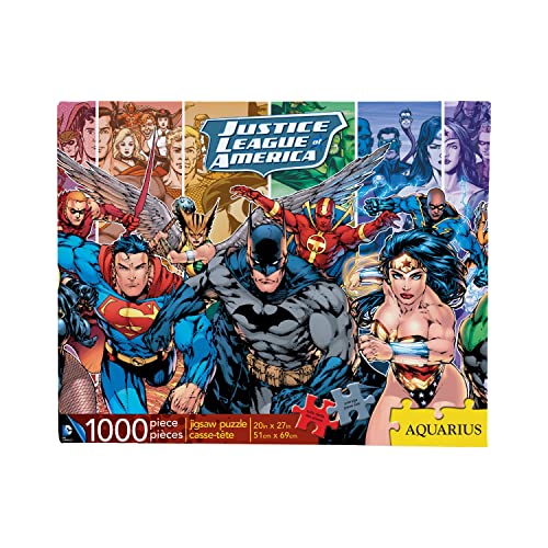 Aquarius 65231 Justice League Puzzle, Mehrfarbig, Einheitsgröße von AQUARIUS