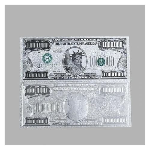 Aqxyvfr nrhnrhh 10 Teile/los Farbige Amerika Banknote Millionen Und Milliarden Dollar Banknote Gefälschte Replik Papier Geld for Home Dekoration(6 UK) von Aqxyvfr