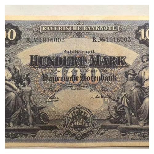 Aqxyvfr nrhnrhh 1900 Europäische Russland-Banknoten for Sammeln, russische 100-Rubel-Papierscheine, alte antike Antiquitäten, Heimdekoration, Geschenke, Euro(14PCS Set) von Aqxyvfr