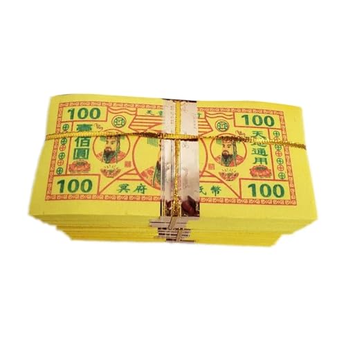 Aqxyvfr nrhnrhh Ancestor Money Sets 500pcs Joss Paper Money Ghost Money Chinese Joss von Aqxyvfr