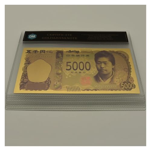 Aqxyvfr nrhnrhh Geld Goldfolie Banknoten 7 Arten Papiergeld Super Par Wert gefälschte Geld Sammlung Geschenk(10pcs Bag set-02) von Aqxyvfr