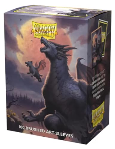 Arcane Tinmen ApS ART12100 Dragon Shield: Brushed Art Halloween 2023 (100) von Arcane Tinmen