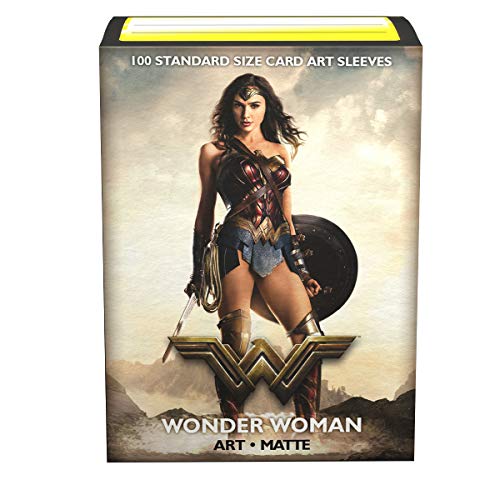 Arcane Tinmen 16016 - Dragon Shield: Matte – Justice League – Wonder Woman (100) von Arcane Tinmen