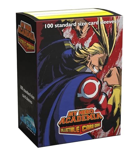 Dragon Shield Matte Art Sleeves - My Hero Academia - All Might Flex (100 Sleeves) von Jasco