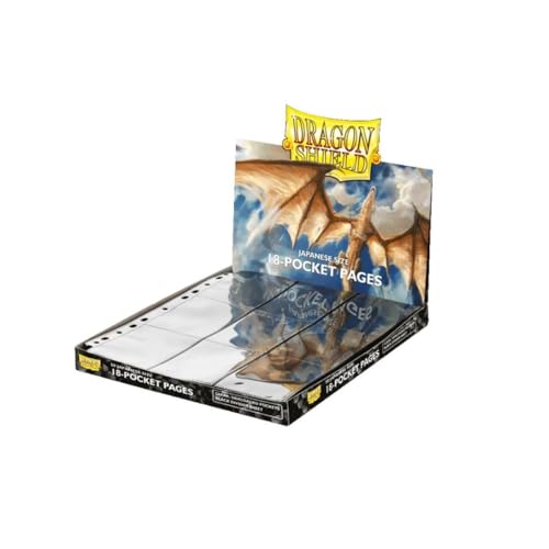 Arcane Tinmen Dragon Shield: Japanese 18-Pocket Pages Clear Front (50) Arcane Tinmen Dragon Shield: Japanese 18-Pocket Pages Clear Front (50) von Dragon Shield