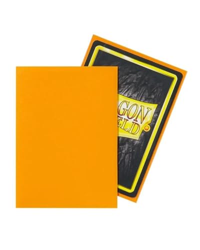 Arcane Tinmen ApS ART11013 Dragon Shield Sleeves Matte Orange Card Game von Arcane Tinmen