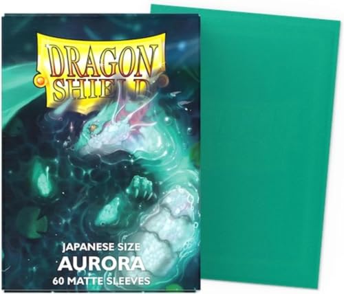 Arcane Tinmen ApS ART11158 Dragon Shield: Japanese Matte – Player's Choice: Aurora (60), Silber von Arcane Tinmen