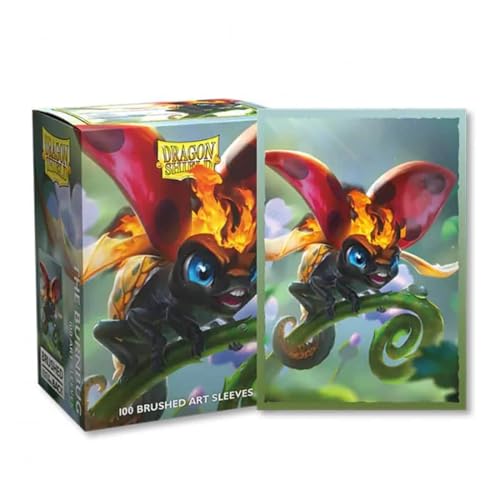 Arcane Tinmen ApS ART12124 Sleeves Limited Edition Spirit Animals Dragon Shield: Brushed Art – The Burnbug (100) von Arcane Tinmen