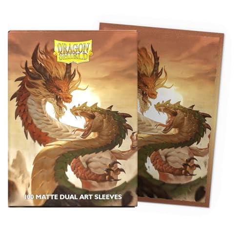 Arcane Tinmen ApS ART12126 Dragon Shield: Matte Dual Art – Year of The Wood Snake 2025 von Arcane Tinmen