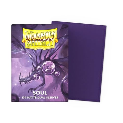 Arcane Tinmen ApS ART15062 Dragon Shield: Matte – Dual Soul (Metallic Purple) von Dragon Shield