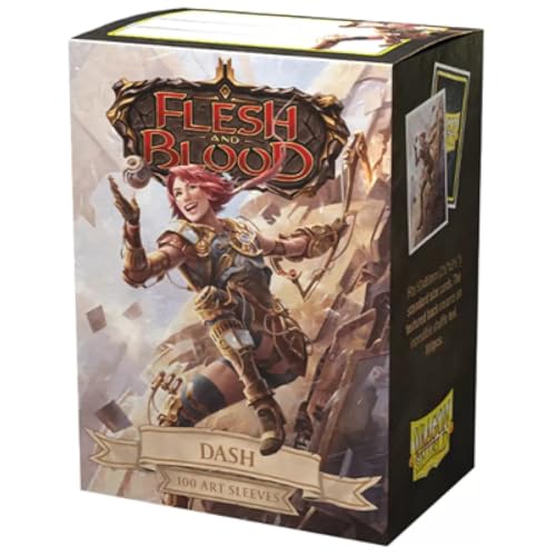 Arcane Tinmen ApS ART16088 Sleeves Limited Edition Flesh and Blood Dragon Shield: Matte Art-Dash, Inventor Extraordinaire (100) von Arcane Tinmen