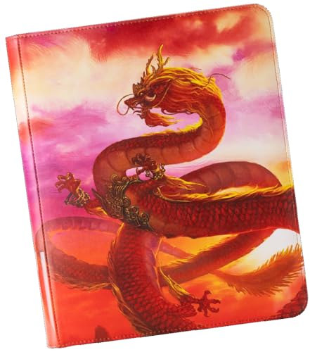 Arcane Tinmen ApS ART38016 Holzdrache Shield: Card Codex Zipster Binder Year of The Dragon 2024, Medium von Arcane Tinmen