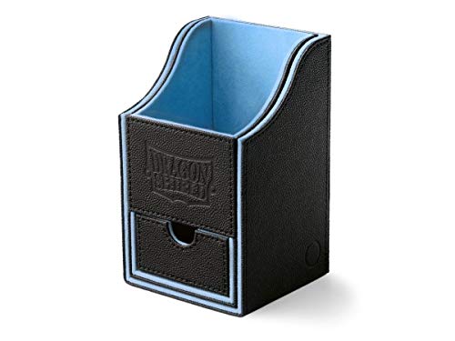 Arcane Tinmen 40203 - Dragon Shield: Nest Box + Dice Tray – Black/Blue von Dragon Shield