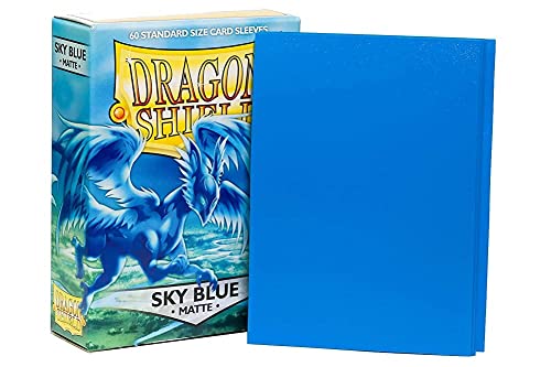 Arcane Tinmen ApS AT-11219 Sleeves Sky Blue (60)' Dragon Shield Matte Himmelblau Card Game, One Size von Arcane Tinmen