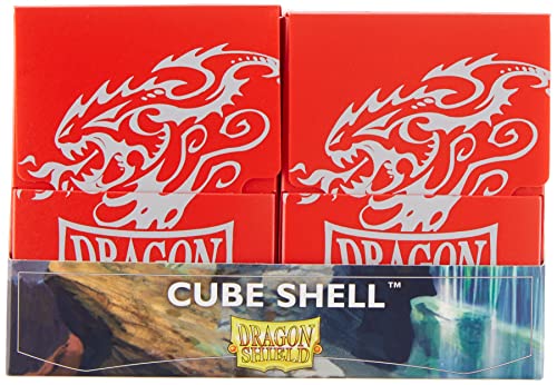 Dragon Shield Cube Shell - Red von Arcane Tinmen