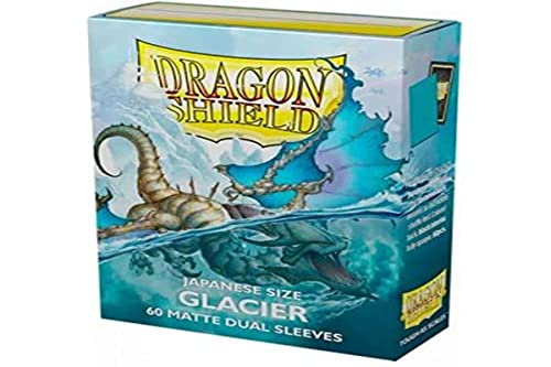 Arcane Tinmen Dragon Shield Japanese Size Matte Dual Sleeves - Glacier Miniom (60 Sleeves) von Dragon Shield