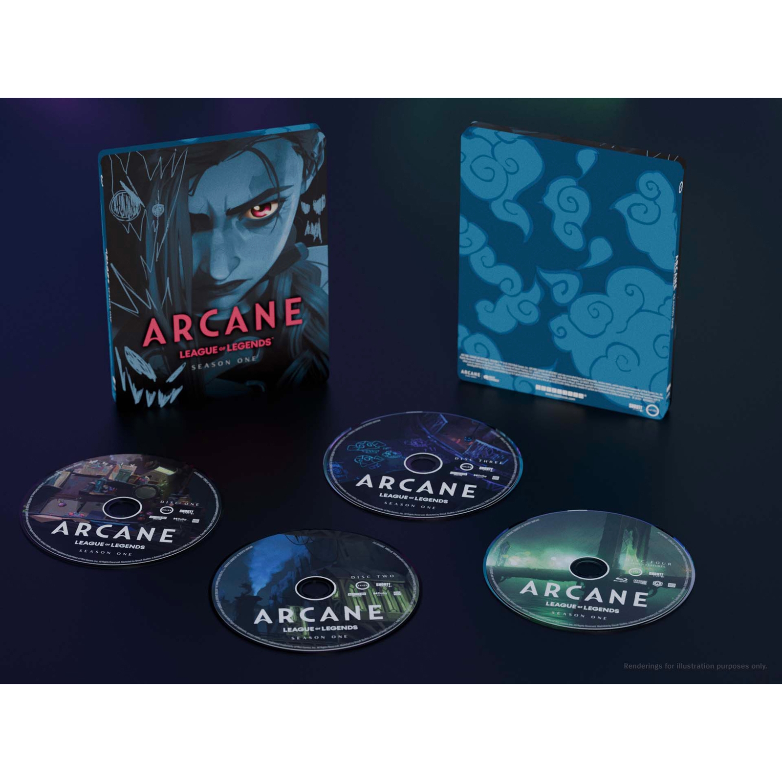 Arcane 4K Ultra HD & Blu-ray Steelbook von Arcane