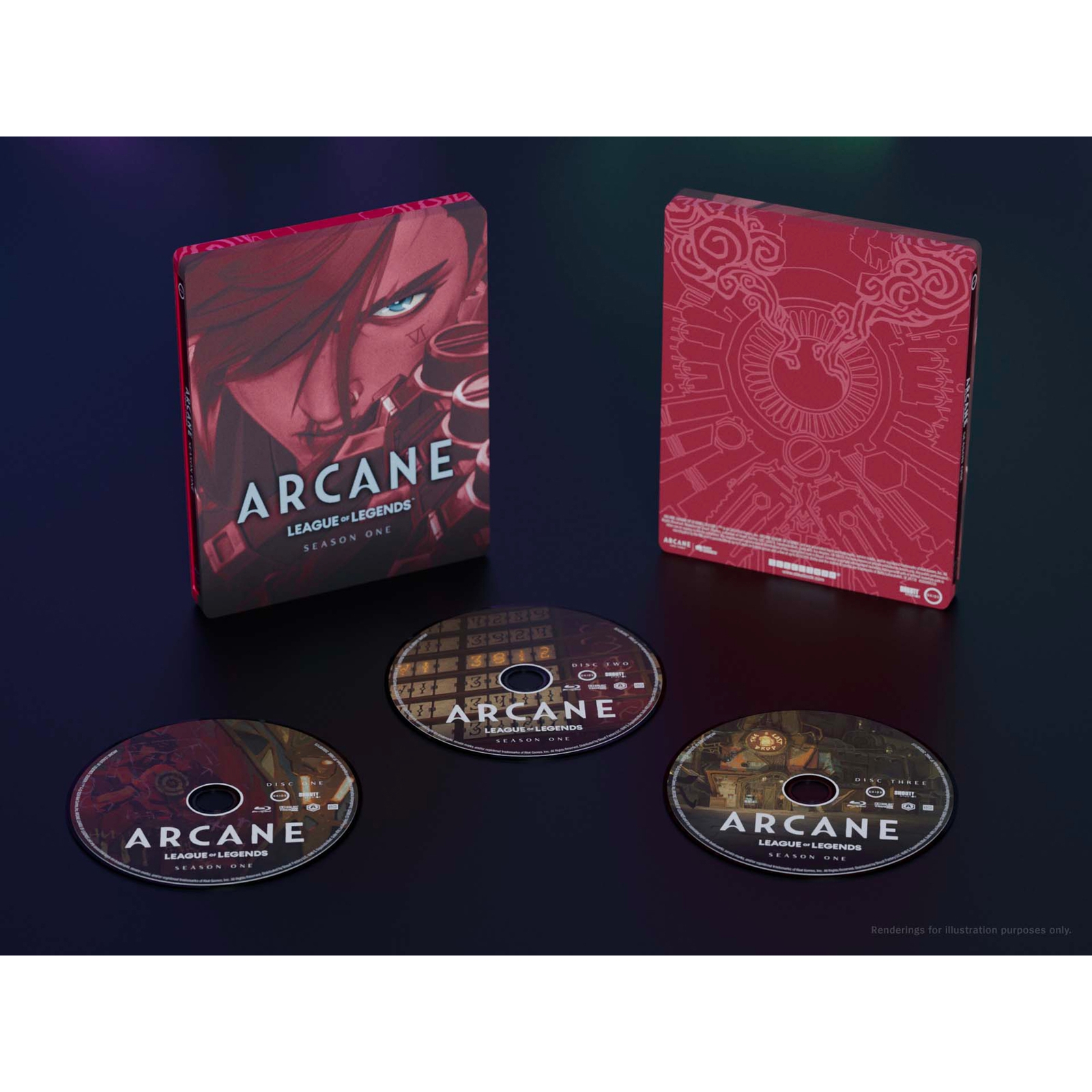 Arcane Blu-ray Steelbook von Arcane