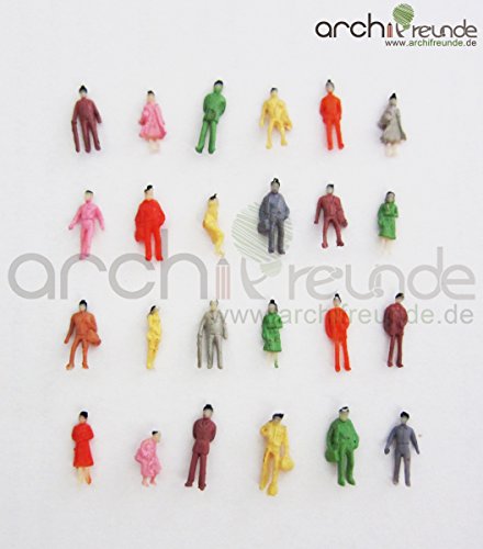 100 Figuren Reisende Modellbahnfiguren N 1:160 11mm 100 Figuren Reisende Modellbahnfiguren N 1:160 11mm von Archifreunde