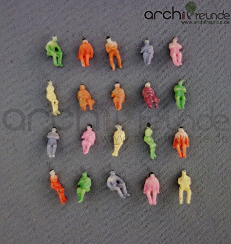 Archifreunde 100 sitzende Figuren für Spur N von Archifreunde