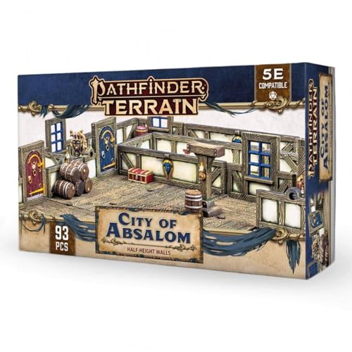 Archon Studio Pathfinder Terrain: City of Absalom Half-Height Walls - EN von Archon Studio