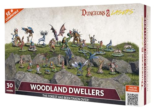 Archon Studio - Dungeons & Lasers: Woodland Dwellers - Tabletop Game Miniatures - 14+ - Science Fiction von Archon Studio