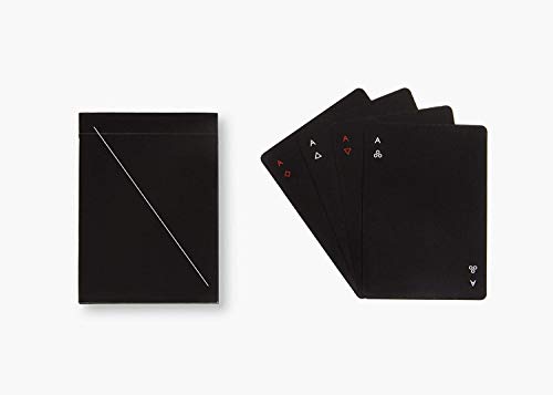 MINIM Playing Cards, Black by Areaware von Areaware