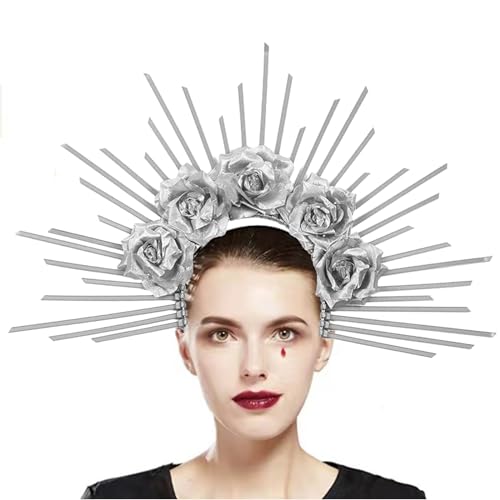 Arecobticy Haarspangen, modischer Kopfschmuck für Damen, modischer Kopfschmuck, eleganter Kopfschmuck, Legierung, für Partys und Hochzeiten von Arecobticy