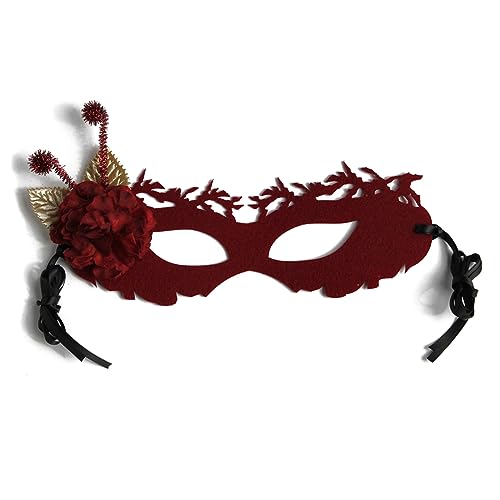 Arecobticy Yapailang Maske, lustige Vintage-Maske, weiche Augenmaske für Damen, Mädchen, Halloween, Karneval, Party, Kostüm, Augenmasken von Arecobticy