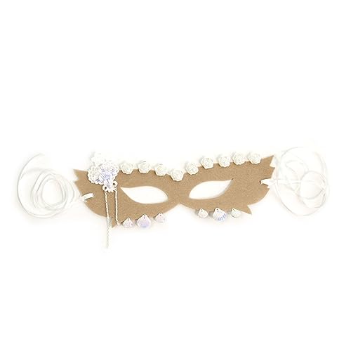 Arecobticy Yapailang Maske, lustige Vintage-Maske, weiche Augenmaske für Damen, Mädchen, Halloween, Karneval, Party, Kostüm von Arecobticy