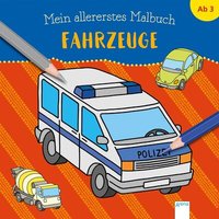 ARENA 3-401-70844-9 Mein allererstes Malbuch. Fahrzeuge von Arena