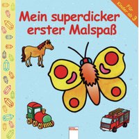 ARENA 9003 Malbuch, Mein superdicker erster Malspaß (SB) von Arena