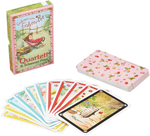 Erdbeerinchen Erdbeerfee. Kartenspiel: Spielkarten für "Quartett" und "Schwarzer Peter" Erdbeerinchen Erdbeerfee. Kartenspiel: Spielkarten für "Quartett" und "Schwarzer Peter" von Arena