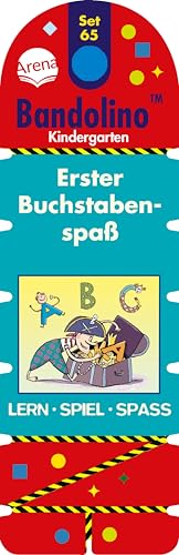 Erster Buchstabenspaß: Bandolino Set 65. Kindergarten von Arena