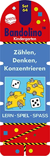 Zählen, Denken, Konzentrieren: Bandolino Set 64 von Arena