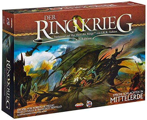 Asmodee HE421 - Der Ringkrieg, 2 Edition von Ares Games