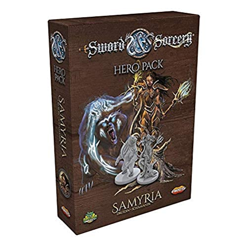 Ares Games, Sword & Sorcery – Samyria, Helden-Erweiterung, Expertenspiel, Dungeon Crawler, 1-5 Spieler, Ab 13+ Jahren, 30+ Minuten, Deutsch von Asmodee