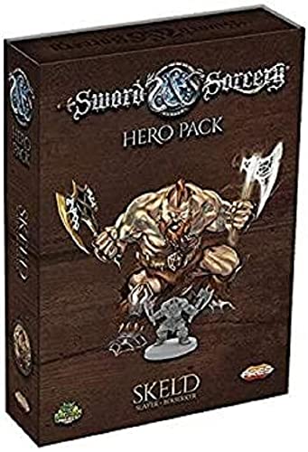 Ares Games, Sword & Sorcery – Skeld, Helden-Erweiterung, Expertenspiel, Dungeon Crawler, 1-5 Spieler, Ab 13+ Jahren, 30+ Minuten, Deutsch von Asmodee