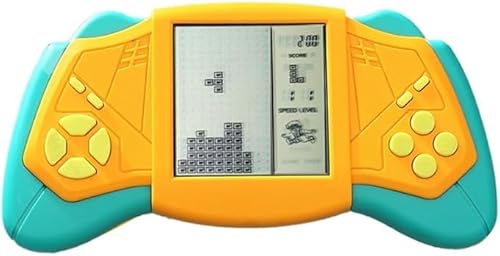 Arespark Handheld Spielekonsole, 3,5 Zoll Großbild Ziegel Spielkonsole, Tragbare Retro Konsole mit 23 klassisches Spiele Geschwindigkeit/Schwierigkeitsgrad einstellbar von Arespark