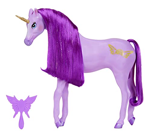 MGA Dream Ella Unicorn - Lila Einhorn zum Sammeln - LILAC - Geeignet für 29 cm große Modepuppen - Fördert das fantasievolle Spiel - Für Kinder ab 3 Jahren von MGA Entertainment