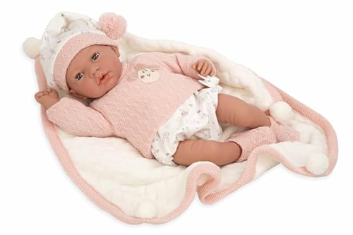 ARIAS Andie Puppe Elegance 40 cm mit schlafendem Auge und 14 Klängen 60754 ARIAS Andie Puppe Elegance 40 cm mit schlafendem Auge und 14 Klängen 60754 von Arias