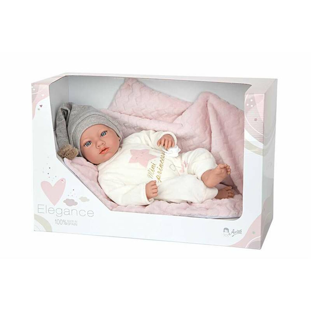 Baby-Puppe Arias Elegance Aria 40 cm von Arias