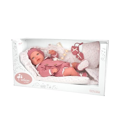 Reborn ARIAS 45 cm MIA C/Schlafsack, 98115 von Arias