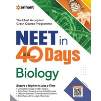 40 Days Crash Course for NEET Biology von Arihant Publication India Limited