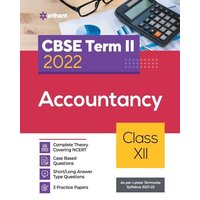 CBSE Term II Accountancy 12th von Arihant Publication India Limited