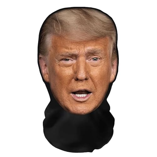 Aristo Solutions Realistische Donald Trump 3D-Druck Vollgesichtsmaske – Atmungsaktiv, leicht & bequem, ideal für Cosplay, Partys, Halloween, Karnveal & Events Mr President von Aristo Solutions